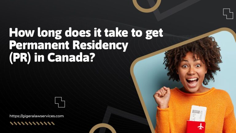 How Long Does It Take to Get Permanent Residency (PR) in Canada