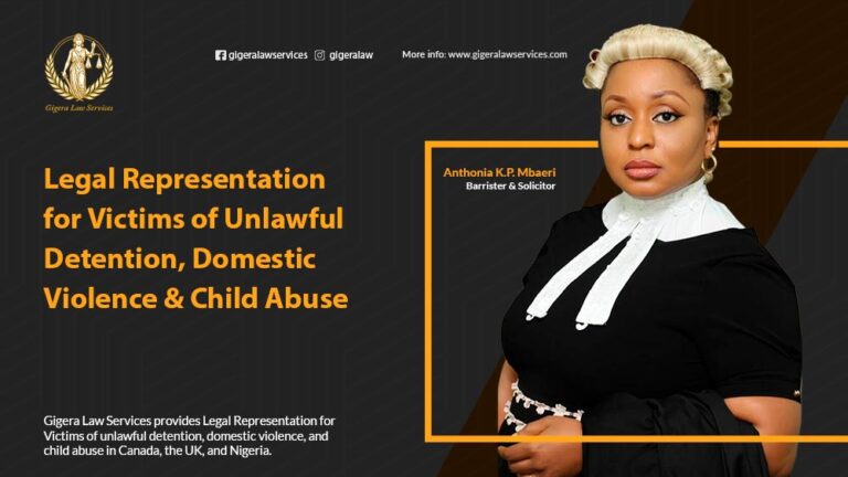 Legal Representation for Victims of Unlawful Detention, Domestic Violence & Child Abuse